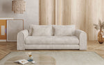 Lade das Bild in den Galerie-Viewer, Luxuriöses Cord-Schlafsofa Lil Buddy: 3-Sitzer mit Bettfunktion &amp; Stauraum
