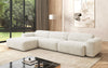 Exklusives Bouclé L-Sofa Calm Maxi: Modernes Designer Ecksofa mit Komfort