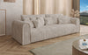 Big Buddy Designer 3-Sitzer Sofa: Gemütlichkeit, Schlaffunktion & Stauraum in Breitcord