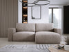 Modernes L-Form Cord Ecksofa Carl mit Schlaffunktion und integriertem Bettkasten