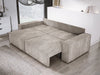 Designer Cord Sofa Velanova: Modernes Schlafsofa mit Klappfunktion für Ihr Wohnzimmer
