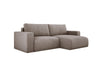Modernes L-Form Cord Ecksofa Carl mit Schlaffunktion und integriertem Bettkasten