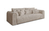 Big Buddy Designer 3-Sitzer Sofa: Gemütlichkeit, Schlaffunktion & Stauraum in Breitcord