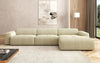 Exklusives Bouclé L-Sofa Calm Maxi: Modernes Designer Ecksofa mit Komfort
