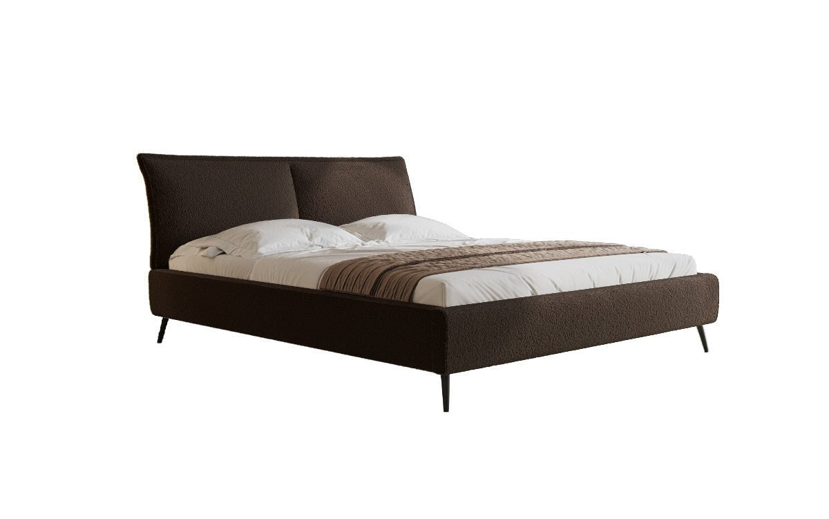 Luxuriöses Designer Polsterbett Zoe Bouclé mit Stauraum für Ihr Schlafzimmer