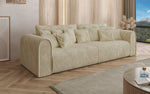 Lade das Bild in den Galerie-Viewer, Big Buddy Designer 3-Sitzer Sofa: Gemütlichkeit, Schlaffunktion &amp; Stauraum in Breitcord
