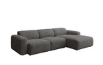Lade das Bild in den Galerie-Viewer, Luxuriöses L-Sofa Calm Bouclé – Modernes Designer-Ecksofa für Ihr Zuhause
