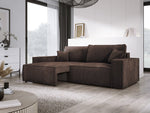 Lade das Bild in den Galerie-Viewer, Designer Cord Sofa Velanova: Modernes Schlafsofa mit Klappfunktion für Ihr Wohnzimmer
