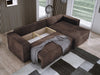 Luxuriöses Velanova Cord Ecksofa mit Schlaffunktion und praktischem Stauraum
