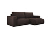 Modernes L-Form Cord Ecksofa Carl mit Schlaffunktion und integriertem Bettkasten