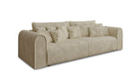 Lade das Bild in den Galerie-Viewer, Big Buddy Designer 3-Sitzer Sofa: Gemütlichkeit, Schlaffunktion &amp; Stauraum in Breitcord
