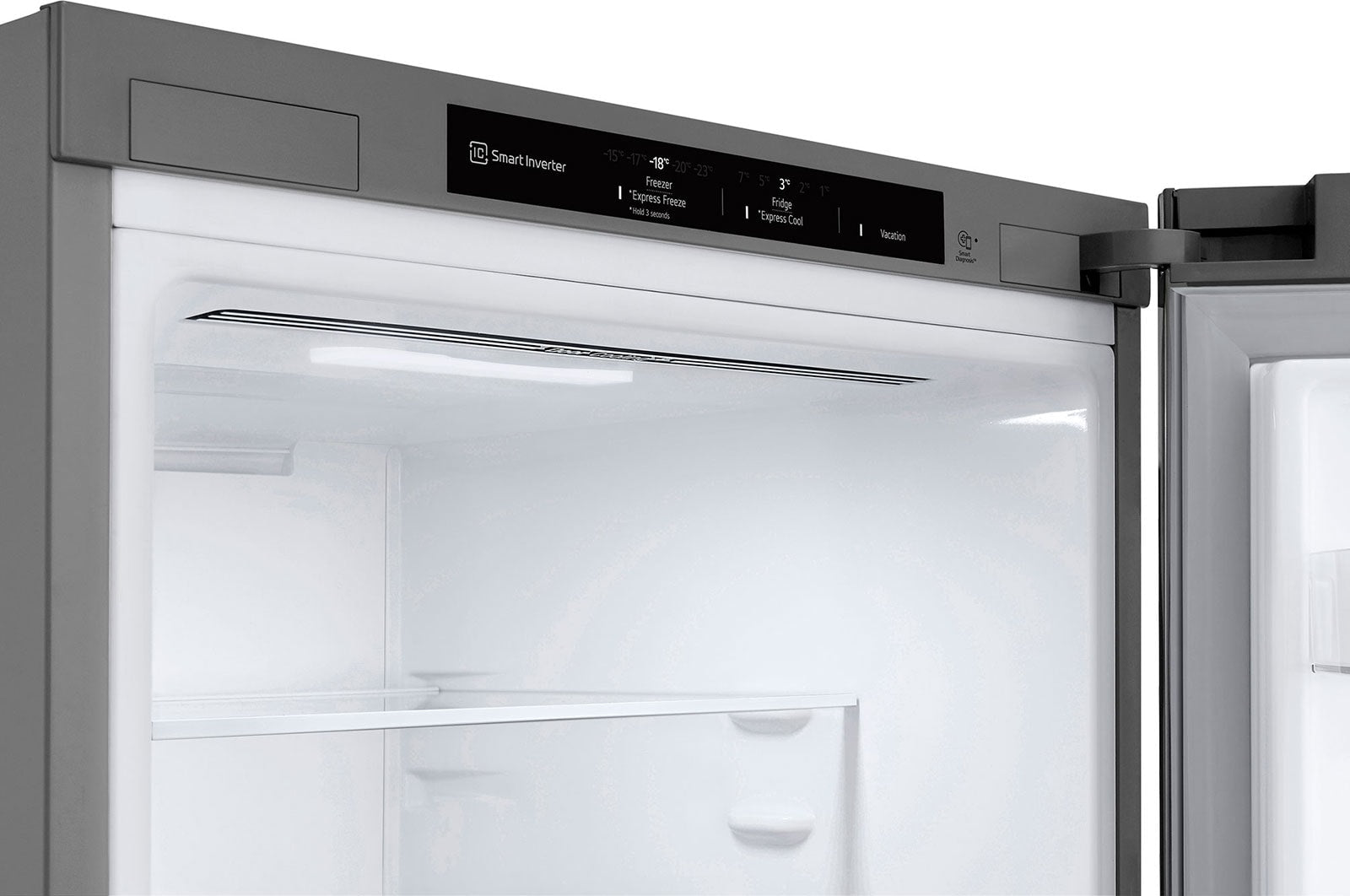 LG GBV3200CPY Kühl-Gefrierkombination: Smart Inverter, 387L, 203cm, No Frost, Prime Silver