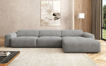 Lade das Bild in den Galerie-Viewer, Exklusives Bouclé L-Sofa Calm Maxi: Modernes Designer Ecksofa mit Komfort
