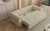 Luxuriöses Cord-Schlafsofa Lil Buddy: 3-Sitzer mit Bettfunktion & Stauraum
