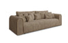 Big Buddy Designer 3-Sitzer Sofa: Gemütlichkeit, Schlaffunktion & Stauraum in Breitcord