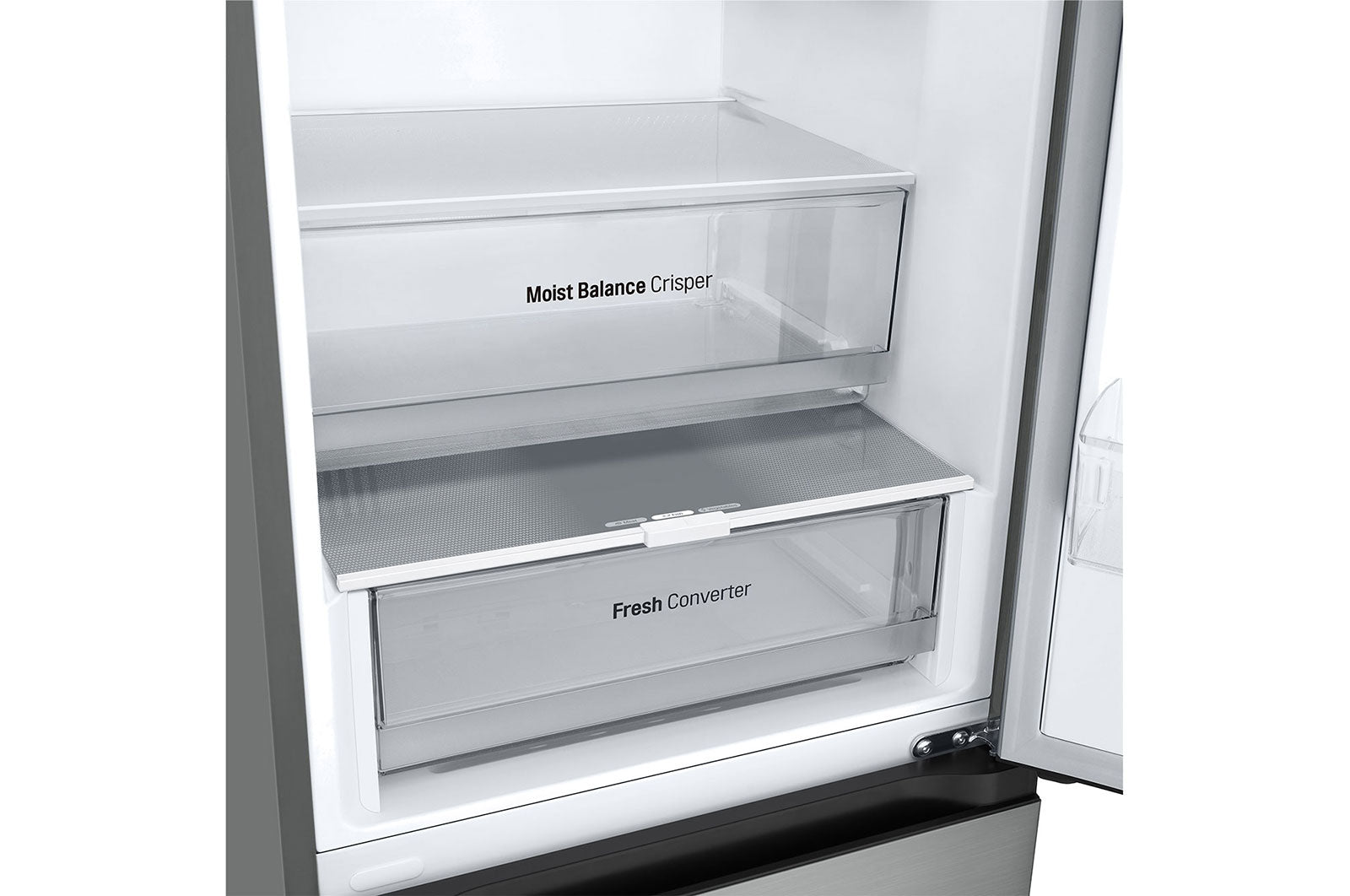 LG GBV3200CPY Kühl-Gefrierkombination: Smart Inverter, 387L, 203cm, No Frost, Prime Silver