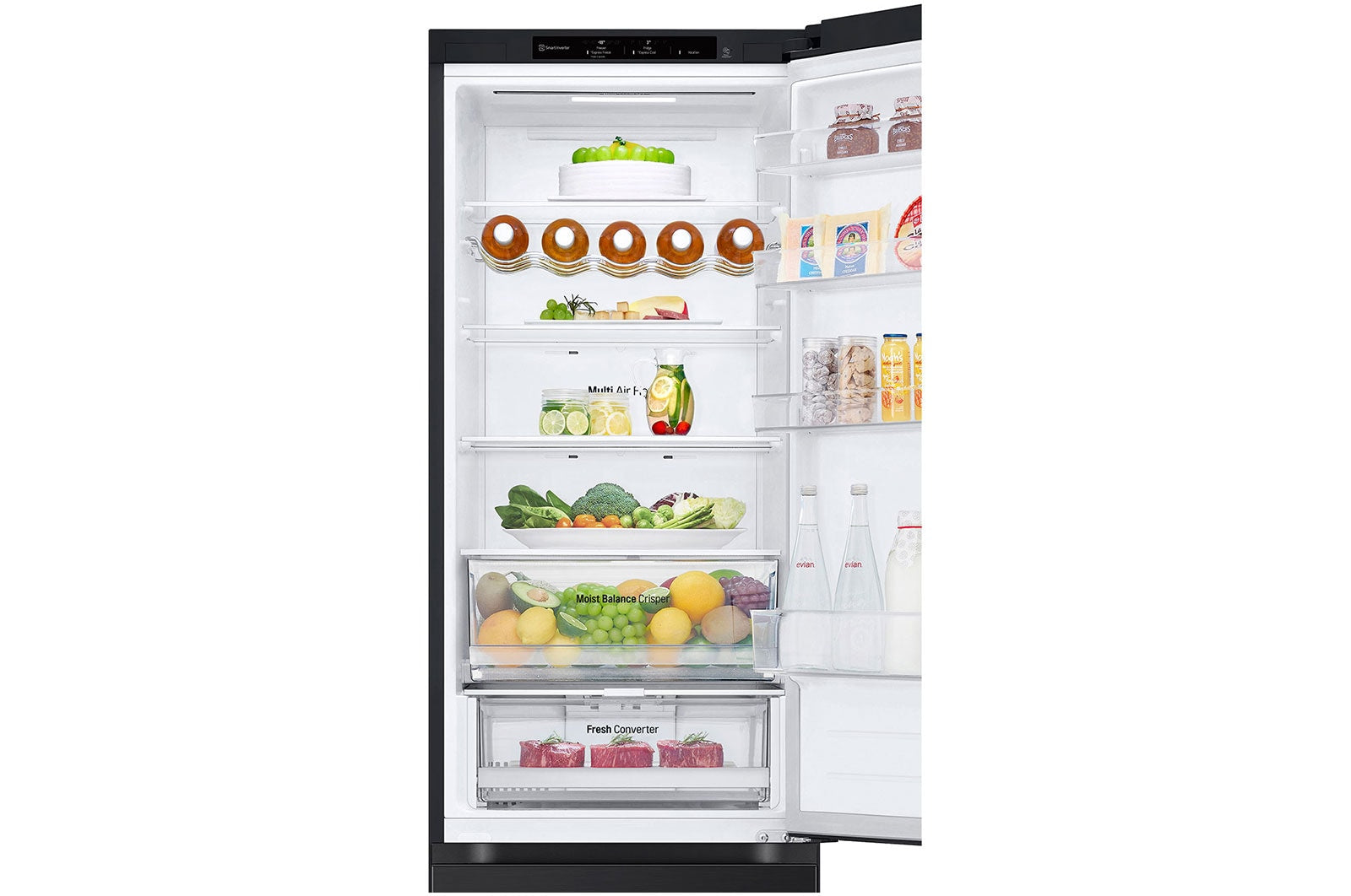 LG GBV3100AEP Kühl-Gefrierkombination: 344L, Total No Frost, Inverter Kompressor, 186cm Effizienz-Wunder