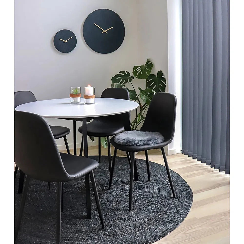 2er Set Designer Stuhl Wien – Eleganter Kunstleder Esszimmerstuhl mit Komfort