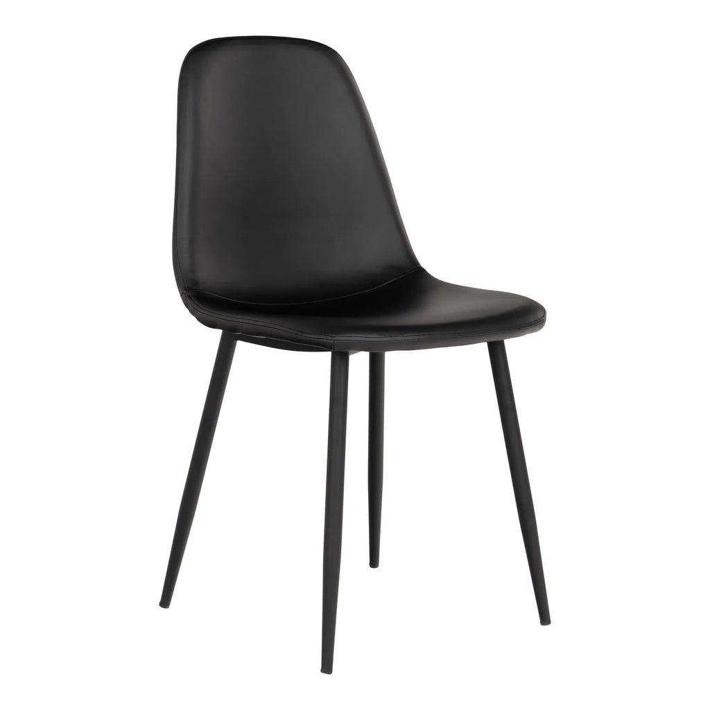 2er Set Designer Stuhl Wien – Eleganter Kunstleder Esszimmerstuhl mit Komfort
