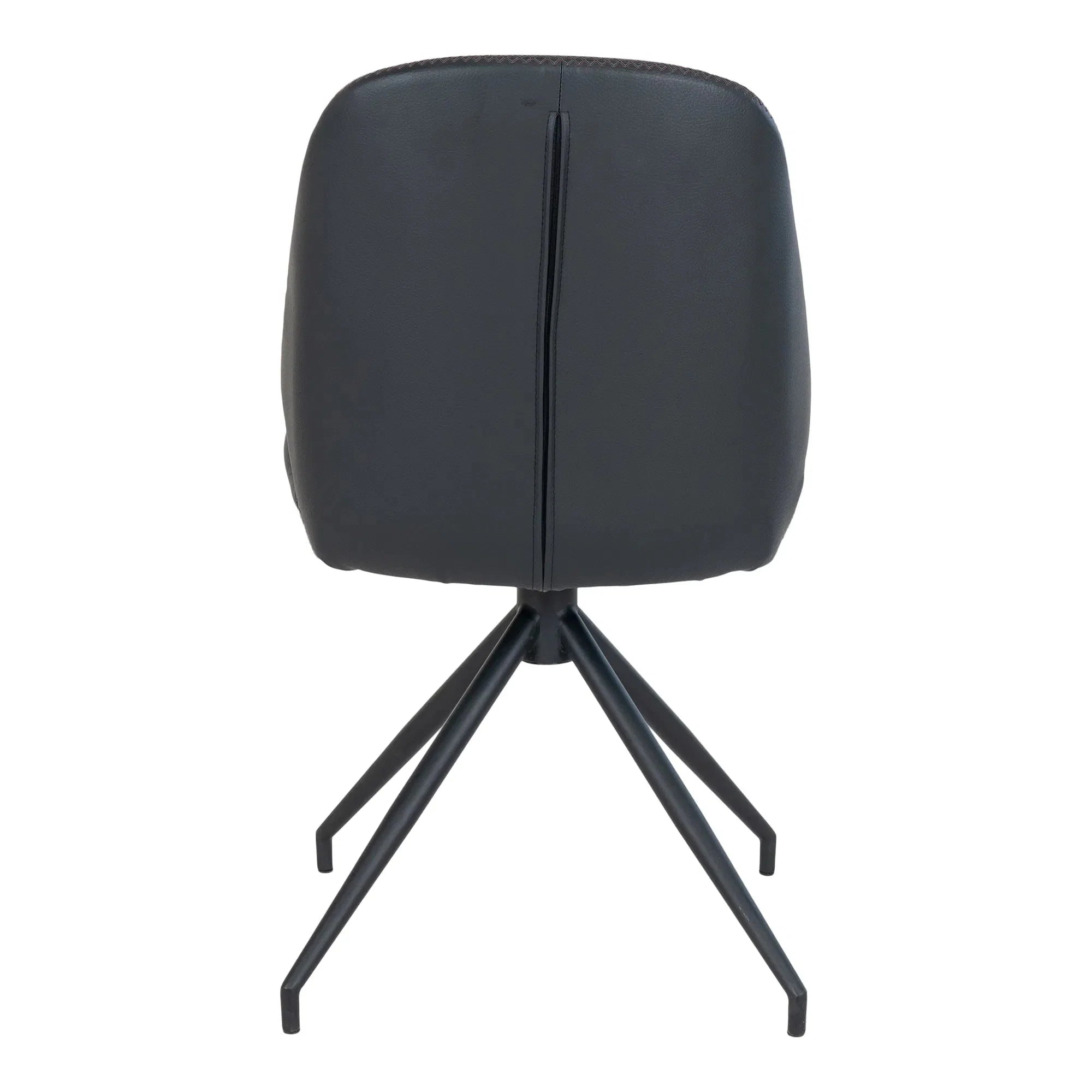 Luxuriöses 2er Set Designer Esszimmerstuhl Lissabon Kunstleder Drehfunktion Modern Elegant Komfortabel
