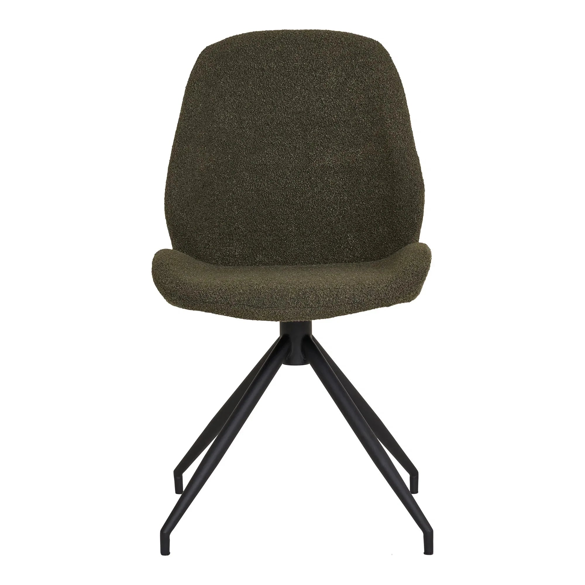 Lissabon Designer Bouclé Stuhl Set mit Drehfunktion – Stilvoller Komfort