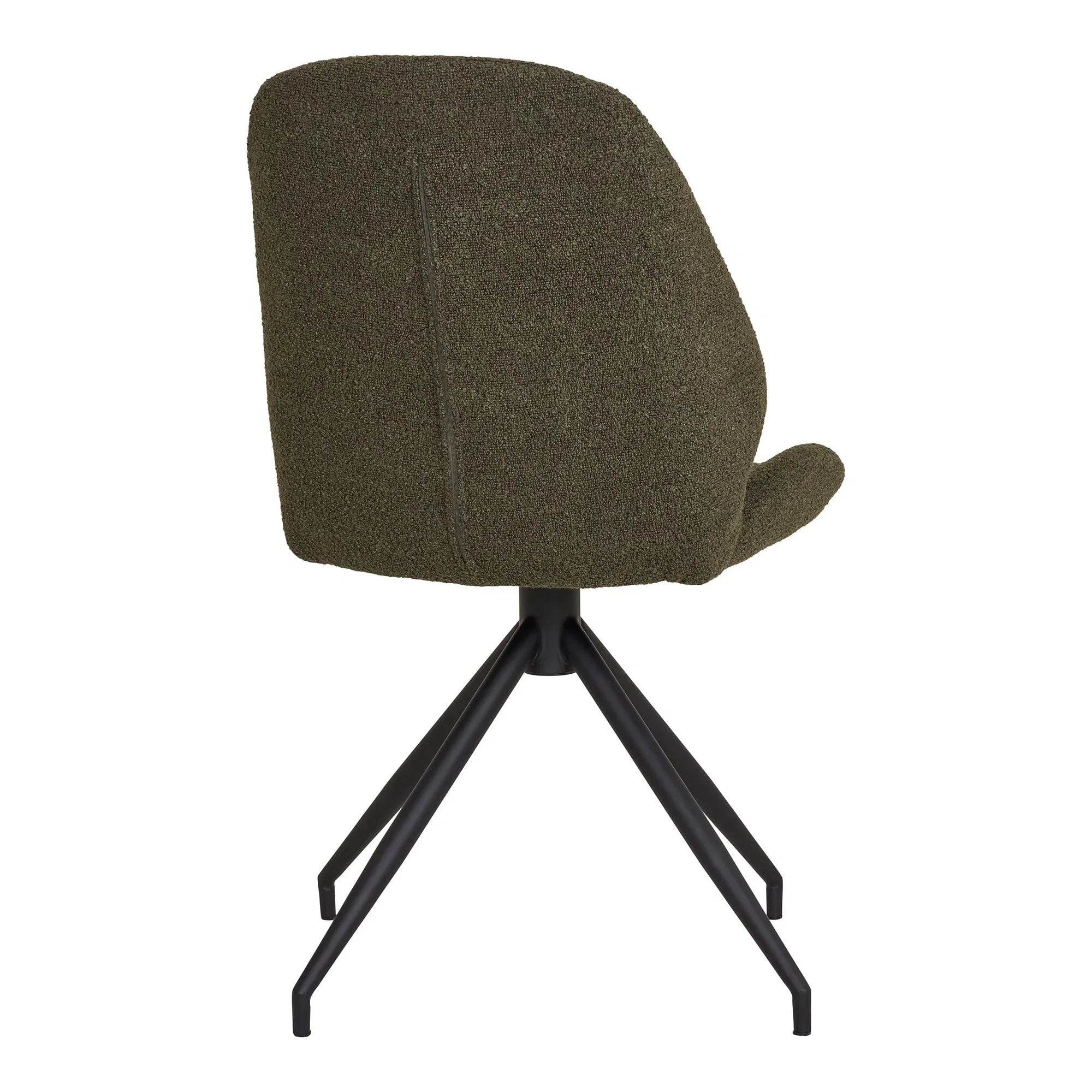 Lissabon Designer Bouclé Stuhl Set mit Drehfunktion – Stilvoller Komfort