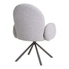 Luxuriöser Designer Stuhl Salerno: Bouclé, Drehfunktion, Komfortabel für Esszimmer & Büro