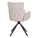 Lade das Bild in den Galerie-Viewer, Valerio Designer Stuhl 2er Set Stoff Drehfunktion - Ergonomischer Komfort, Modernes Design
