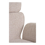 Lade das Bild in den Galerie-Viewer, Valerio Designer Stuhl 2er Set Stoff Drehfunktion - Ergonomischer Komfort, Modernes Design

