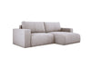 Modernes L-Form Cord Ecksofa Carl mit Schlaffunktion und integriertem Bettkasten