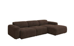 Lade das Bild in den Galerie-Viewer, Luxuriöses L-Sofa Calm Bouclé – Modernes Designer-Ecksofa für Ihr Zuhause
