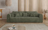 Big Buddy Designer 3-Sitzer Sofa: Gemütlichkeit, Schlaffunktion & Stauraum in Breitcord