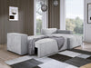 Luxuriöses Velanova Cord Ecksofa mit Schlaffunktion und praktischem Stauraum