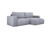 Modernes L-Form Cord Ecksofa Carl mit Schlaffunktion und integriertem Bettkasten