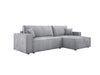 Luxuriöses Velanova Cord Ecksofa mit Schlaffunktion und praktischem Stauraum