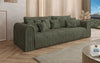 Big Buddy Designer 3-Sitzer Sofa: Gemütlichkeit, Schlaffunktion & Stauraum in Breitcord