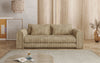 Luxuriöses Cord-Schlafsofa Lil Buddy: 3-Sitzer mit Bettfunktion & Stauraum