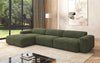 Exklusives Bouclé L-Sofa Calm Maxi: Modernes Designer Ecksofa mit Komfort