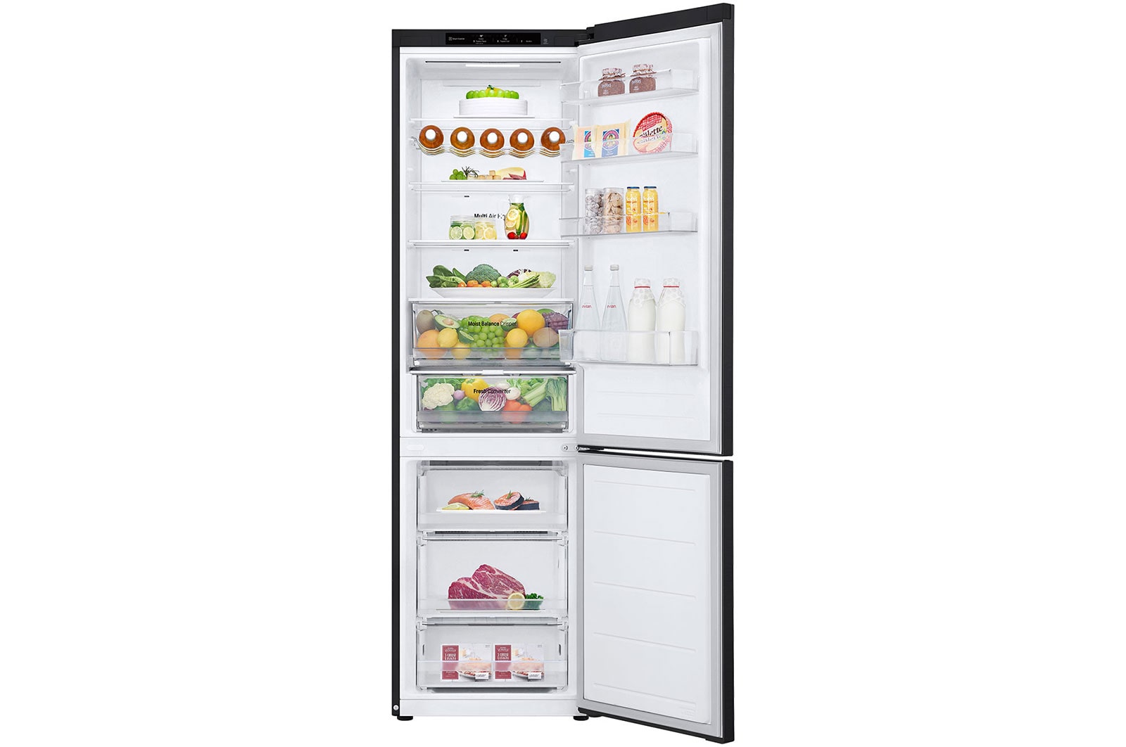 LG GBV3100AEP Kühl-Gefrierkombination: 344L, Total No Frost, Inverter Kompressor, 186cm Effizienz-Wunder