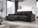 Lade das Bild in den Galerie-Viewer, Designer Cord Sofa Velanova: Modernes Schlafsofa mit Klappfunktion für Ihr Wohnzimmer
