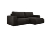 Modernes L-Form Cord Ecksofa Carl mit Schlaffunktion und integriertem Bettkasten