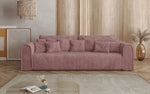 Lade das Bild in den Galerie-Viewer, Big Buddy Designer 3-Sitzer Sofa: Gemütlichkeit, Schlaffunktion &amp; Stauraum in Breitcord
