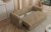 Luxuriöses Cord-Schlafsofa Lil Buddy: 3-Sitzer mit Bettfunktion & Stauraum