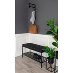 Lade das Bild in den Galerie-Viewer, Quarto Design Sitzbank: Komfortable Polsterbank mit robustem Metallgestell für elegantes Wohnen
