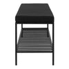 Quarto Design Sitzbank: Komfortable Polsterbank mit robustem Metallgestell für elegantes Wohnen