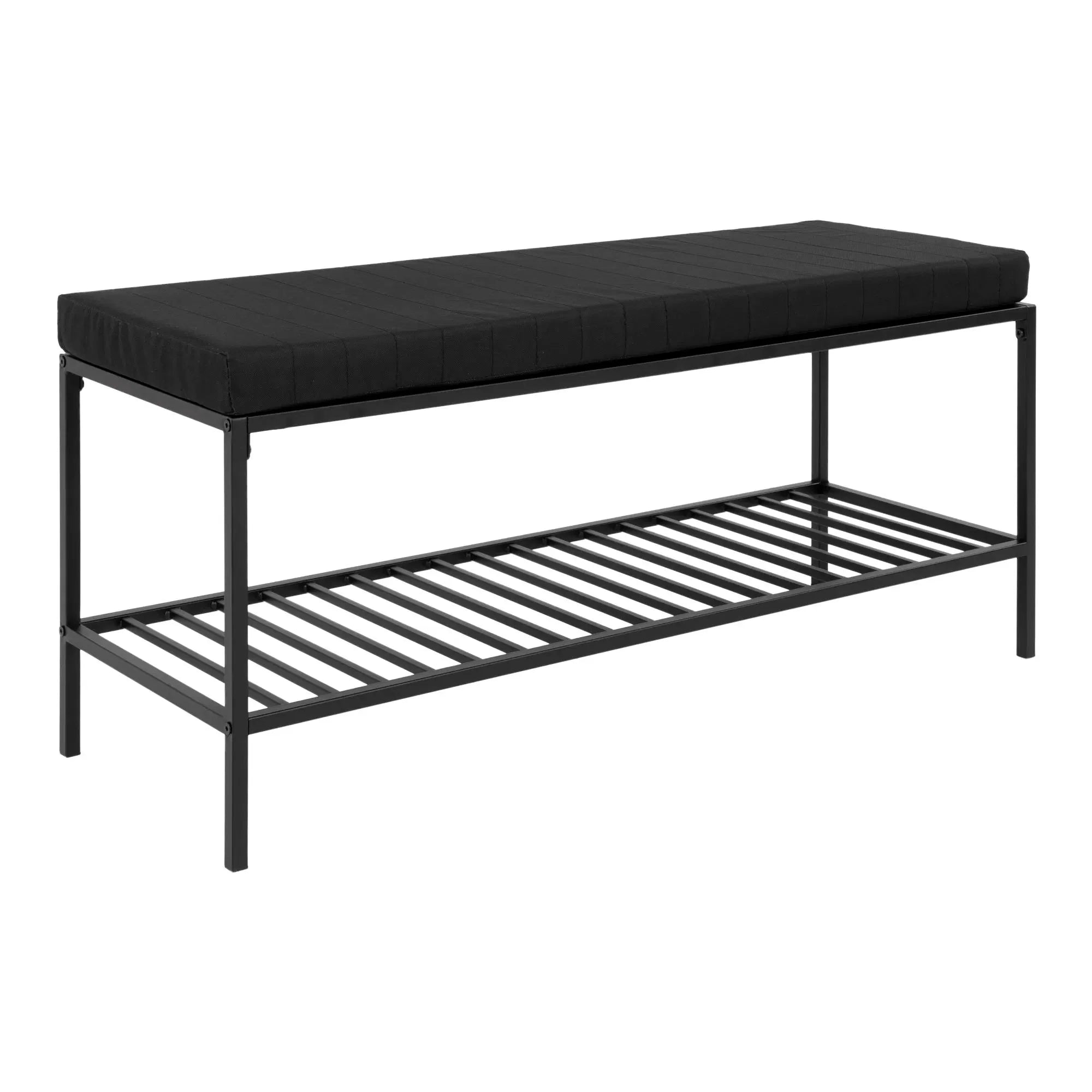 Quarto Design Sitzbank: Komfortable Polsterbank mit robustem Metallgestell für elegantes Wohnen