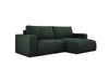 Modernes L-Form Cord Ecksofa Carl mit Schlaffunktion und integriertem Bettkasten