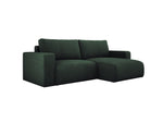 Lade das Bild in den Galerie-Viewer, Modernes L-Form Cord Ecksofa Carl mit Schlaffunktion und integriertem Bettkasten
