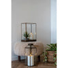Lizzy Flauschiger Samt Beistellhocker – Moderner Sitzhocker mit Komfort und Stil