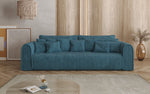 Lade das Bild in den Galerie-Viewer, Big Buddy Designer 3-Sitzer Sofa: Gemütlichkeit, Schlaffunktion &amp; Stauraum in Breitcord
